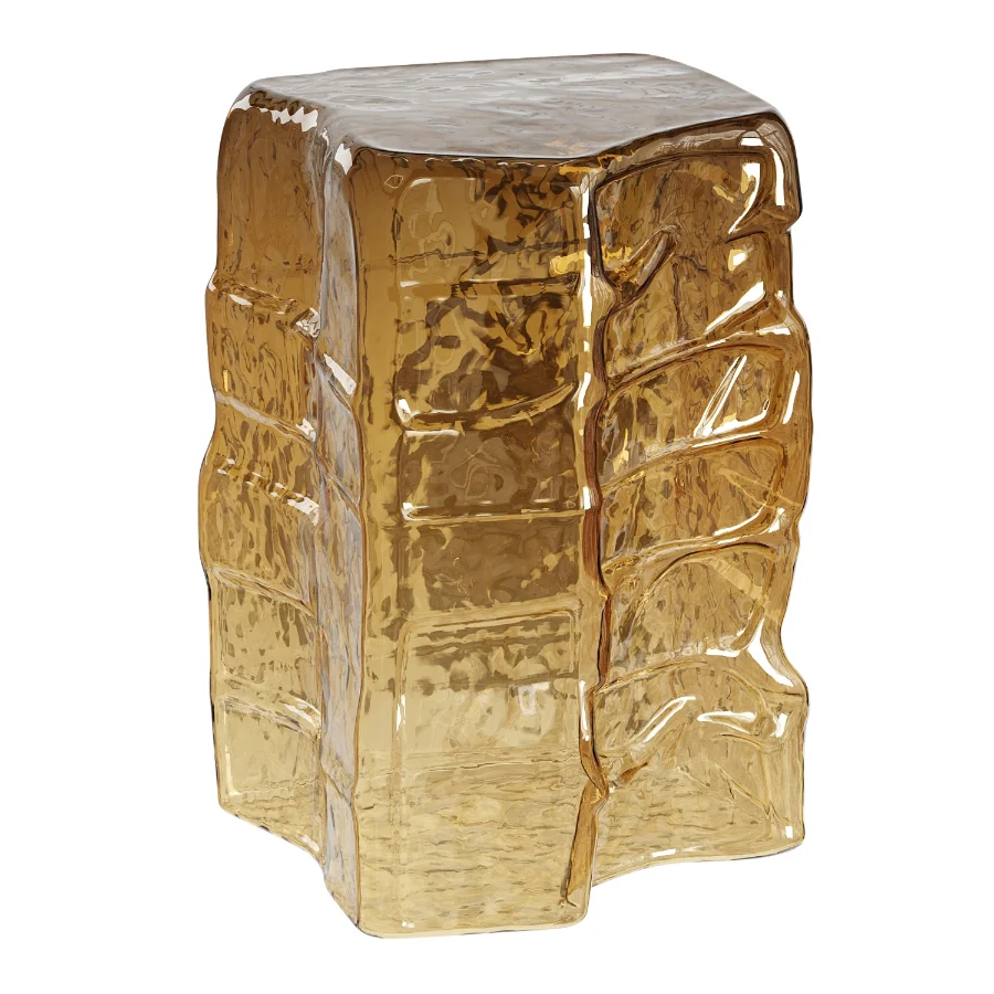 Murano blown glass side table Image 4