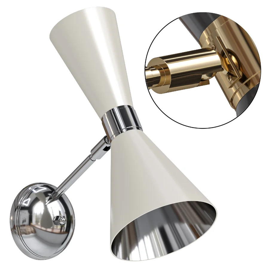 Mullan Lighting Cairo Swivel Wall Lamp Image 3