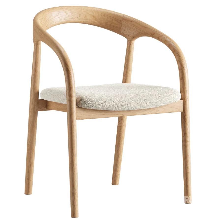 Camille Armchair Nelly Table Image 3