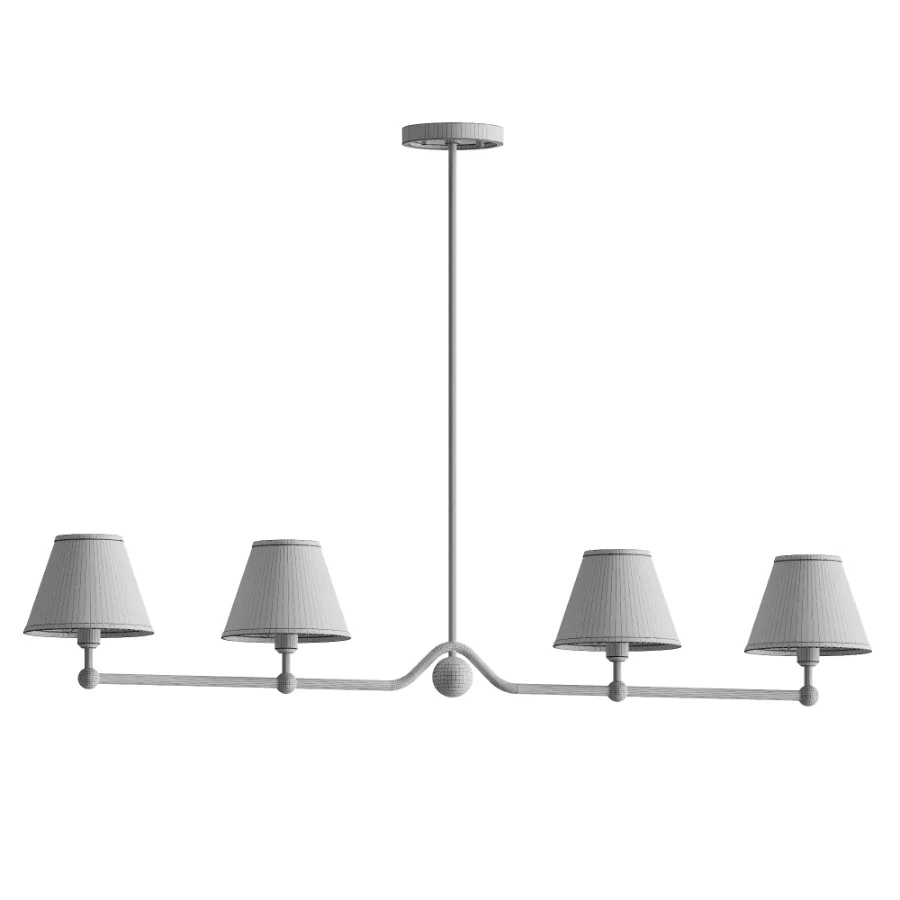 Santiago Linear Pendant Lamp Image 3