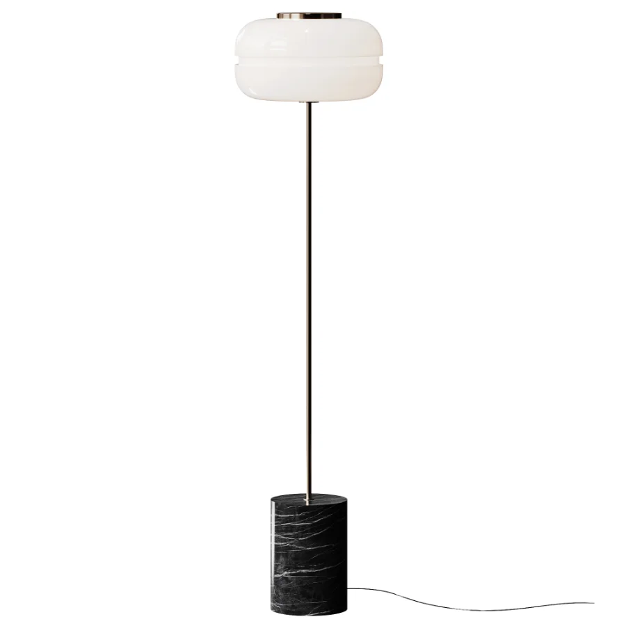 Westwing Collection Bun Marble Floor Lamp Image 3