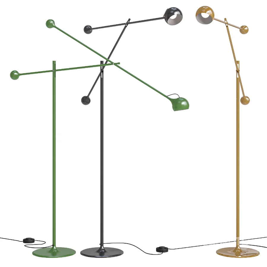 floor lamp Ixa Anthracite Image 1