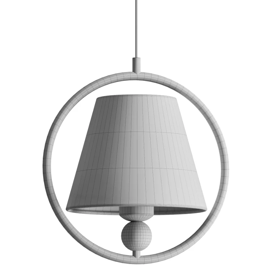 Shellure Sculptural Design Ring Hanging Lamp Image 3