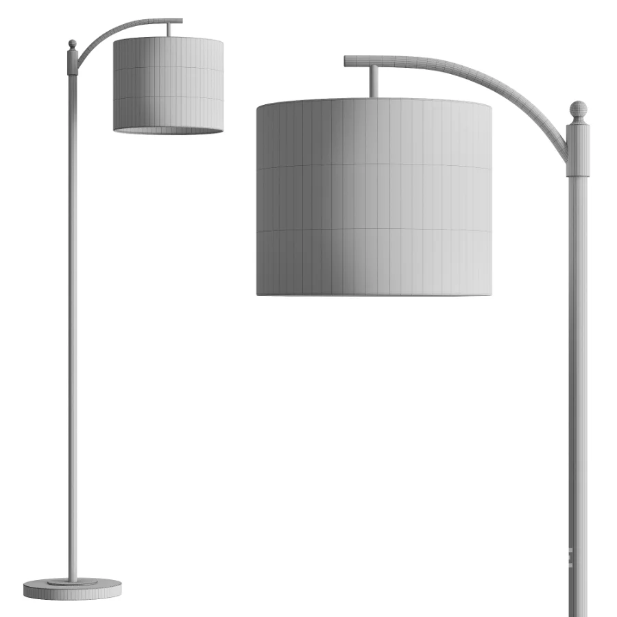 360 Lighting Rayna Downbridge Floor Lamp Image 3