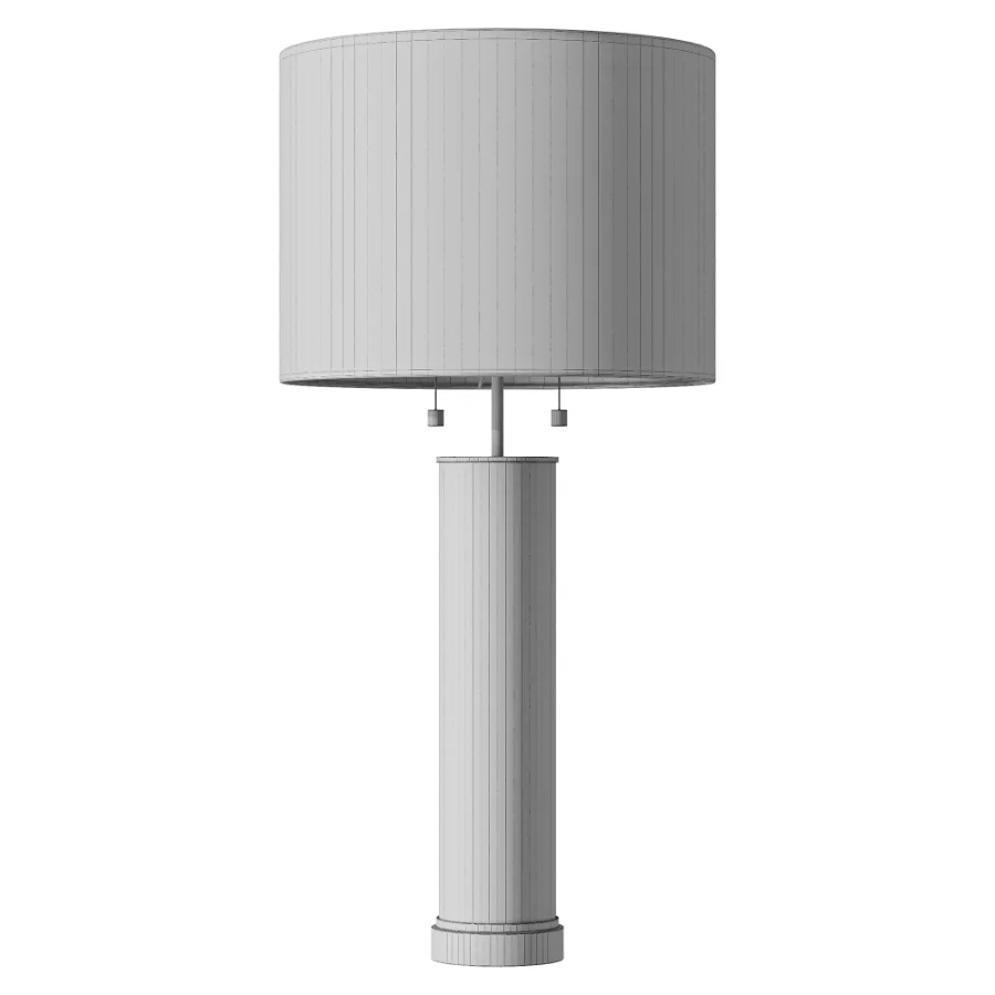 Laurel Glass Cylinder Table Lamp Image 3