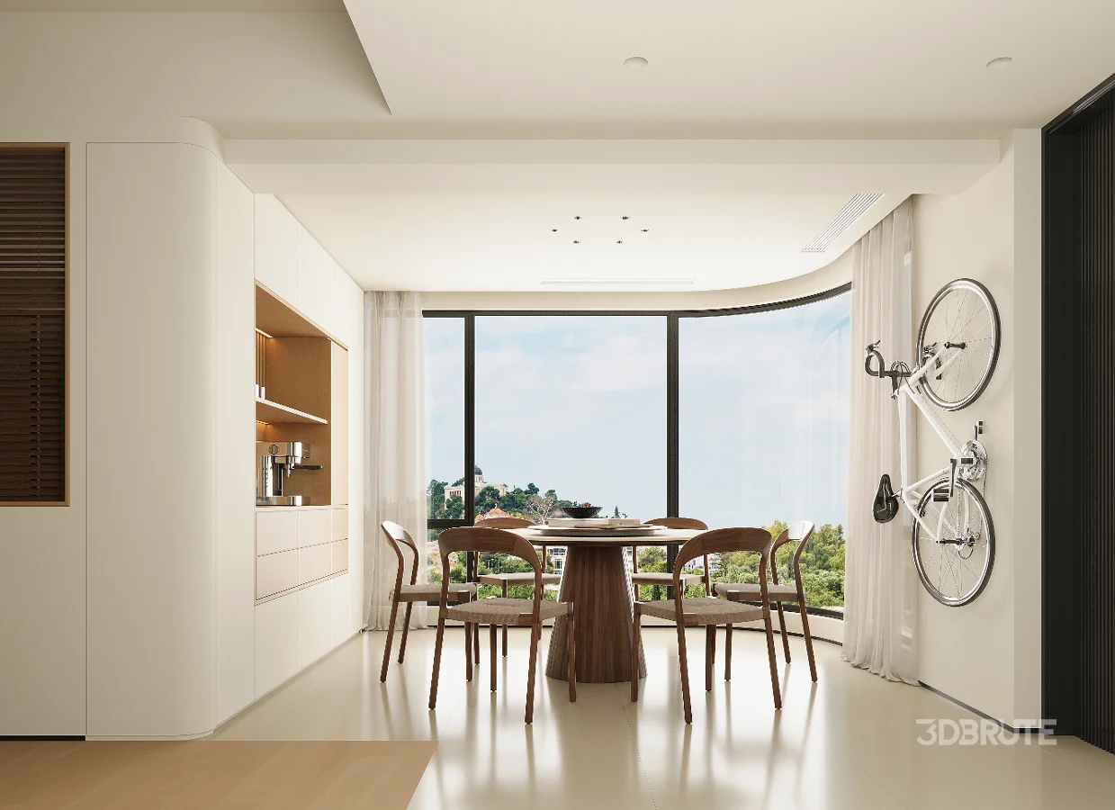 Modern dining room Image 1