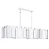 Calamette Modern Glass Rectangular Chandelier - Thumbnail 1