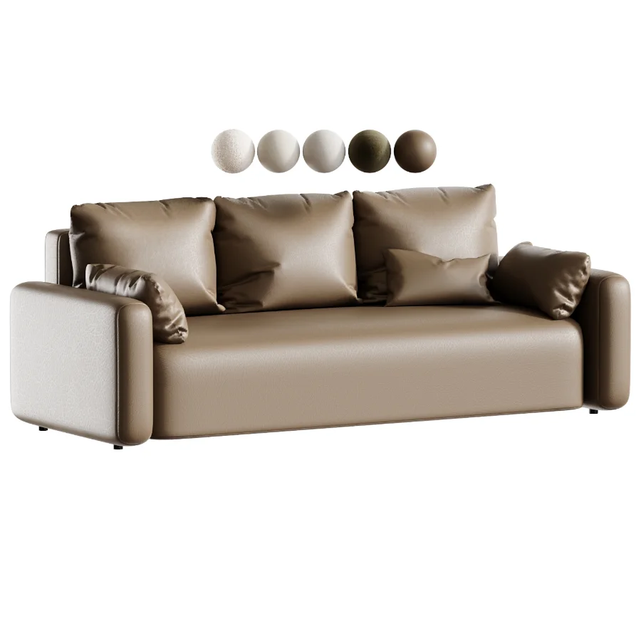 Kirmas Chenille straight sofa Image 2