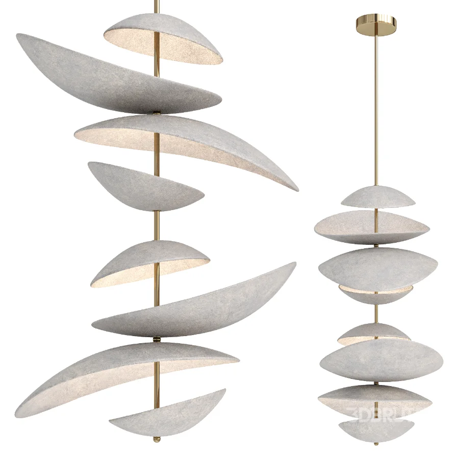Quadruple Selene Pendant Lamp Image 4