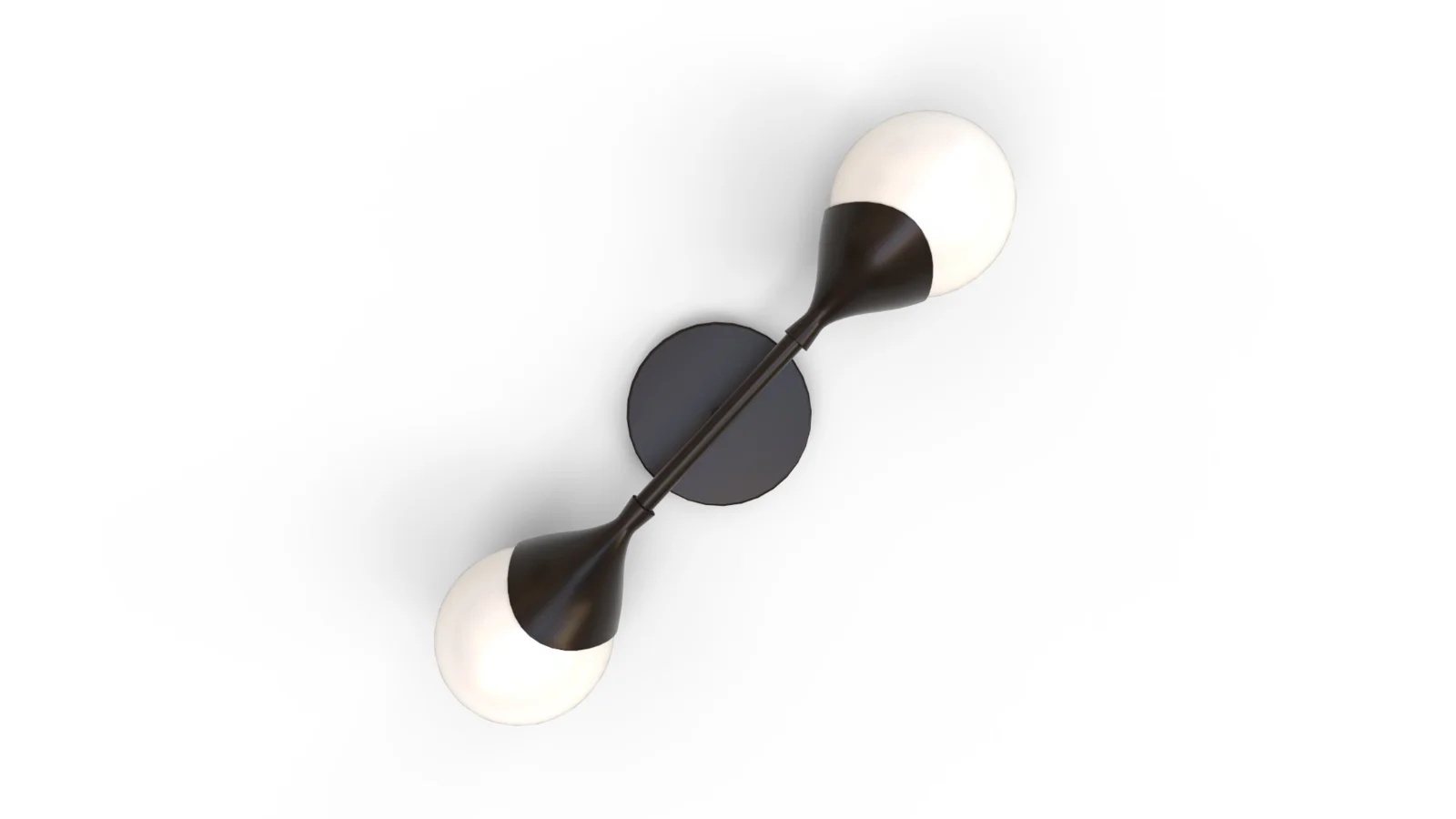 Turio Black Wall Sconce Image 7