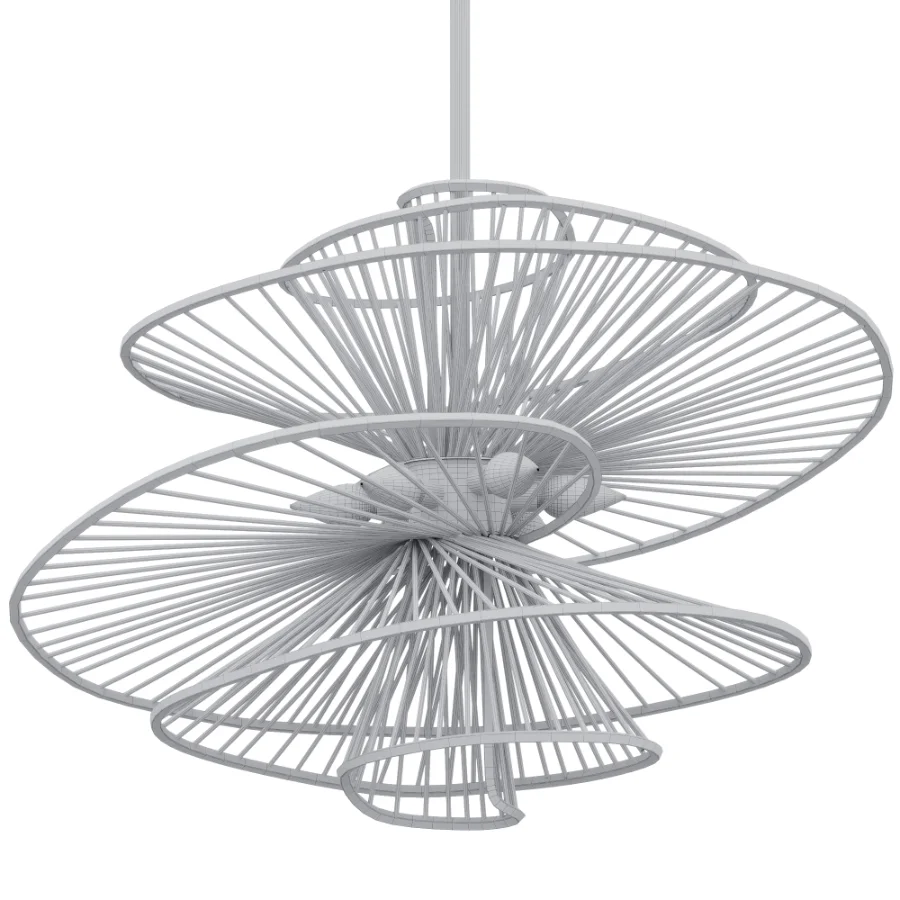 Ribbon Swirl Chandelier Image 4
