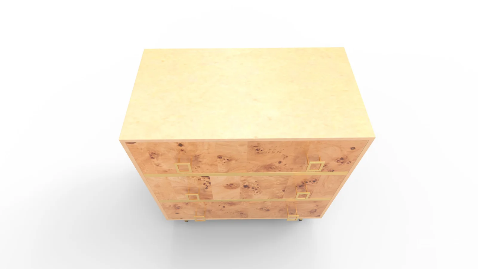 Katia Drawer Chest Natural Gold Image 2