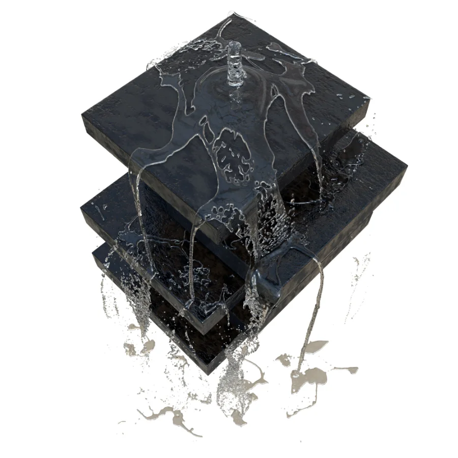 Modern Exterior Fountain Image 2