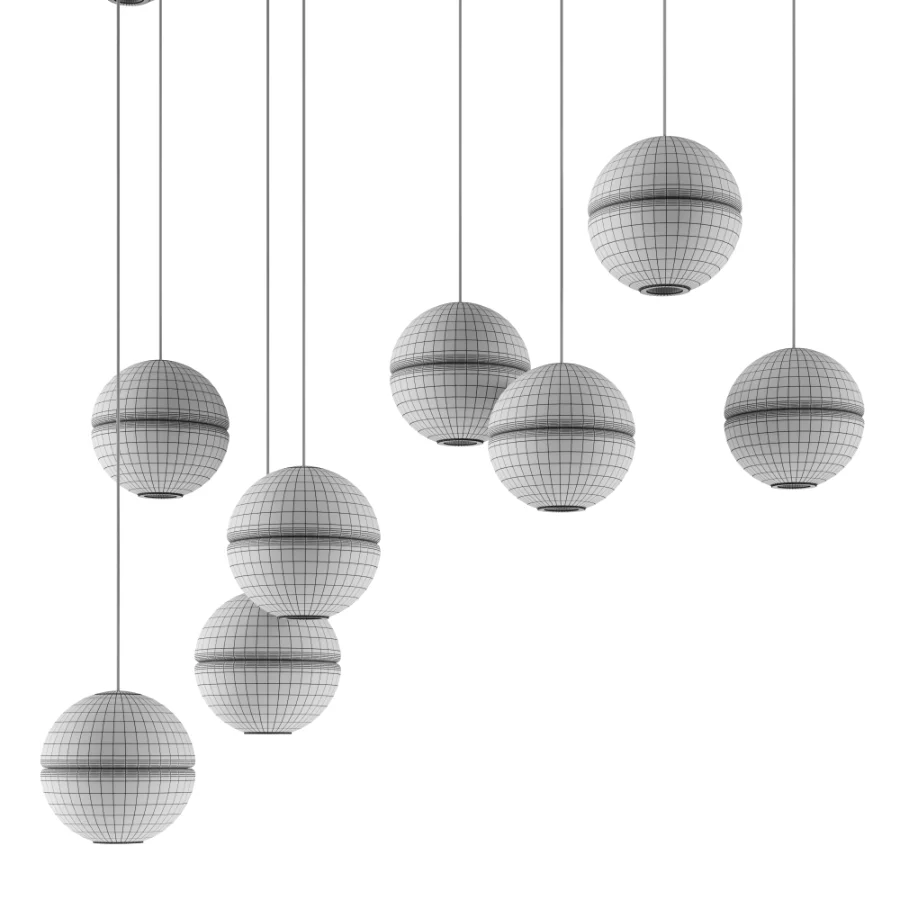 14-36 Pendant Lamp by Bocci Vol 10 Image 1
