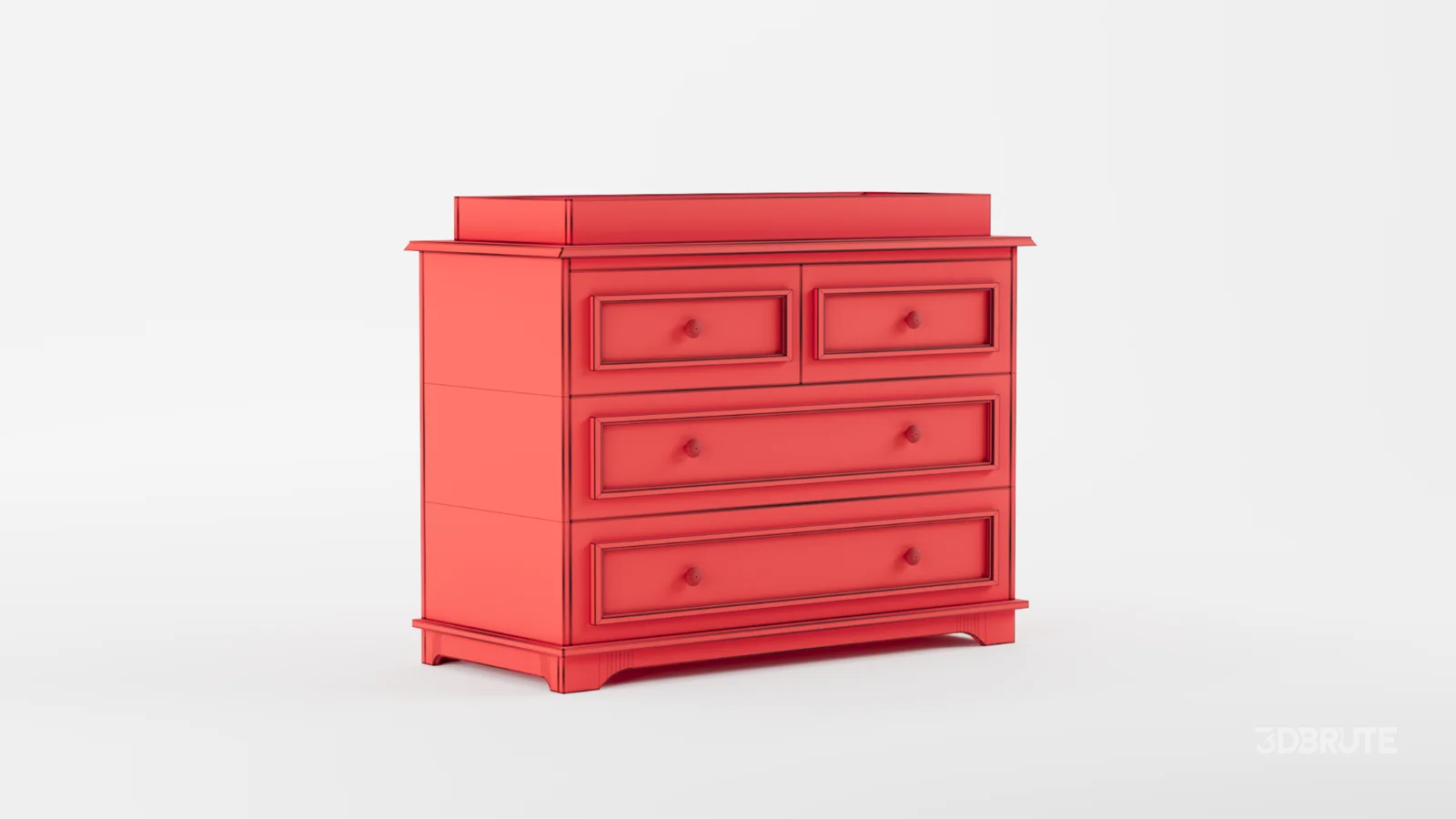 Fillmore Regular Nursery Dresser Image 11