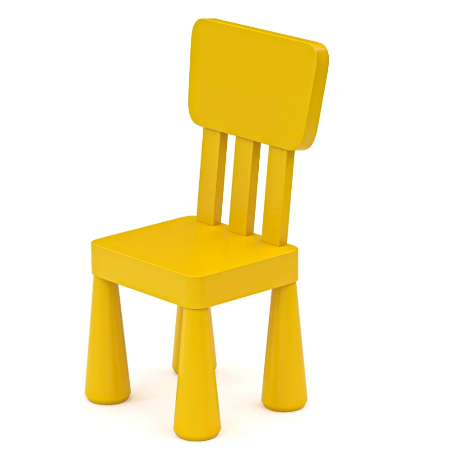 IKEA MAMMUT Kids Table and Chair Set Image 2