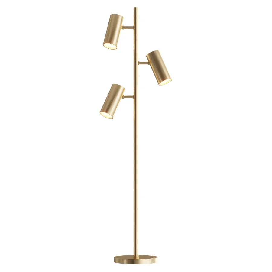 Possini Euro Canasta Trac Tree Floor Lamp Image 2