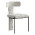 Contemporary Armless Chair with Padded Upholstery - Thumbnail 3