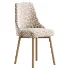Contemporary Upholstered Dining Chair - Thumbnail 4