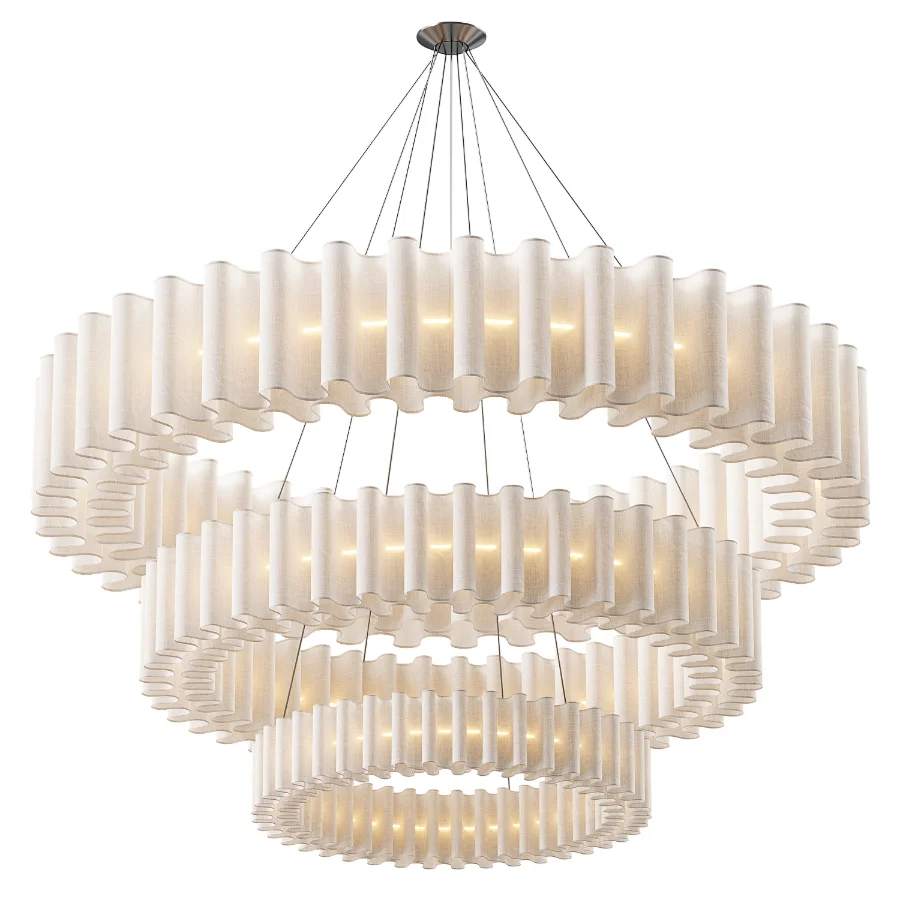 Chandelier Halo Bred Three Layer Image 2