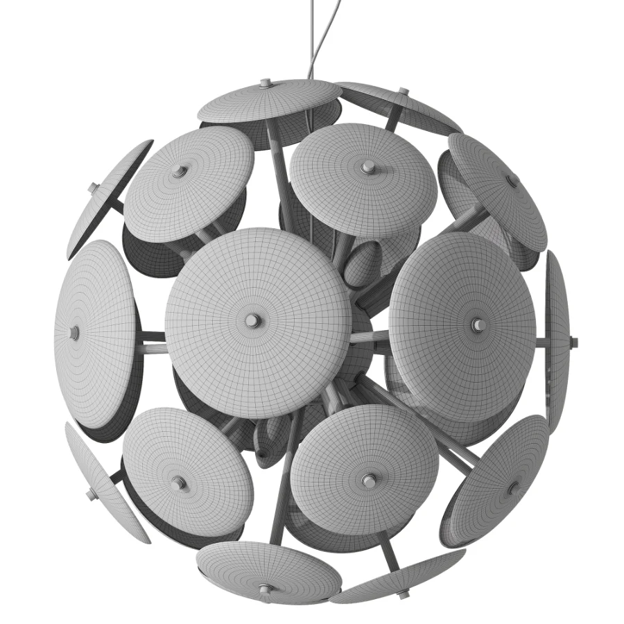 Mireille pendant lamp made of glass Image 4