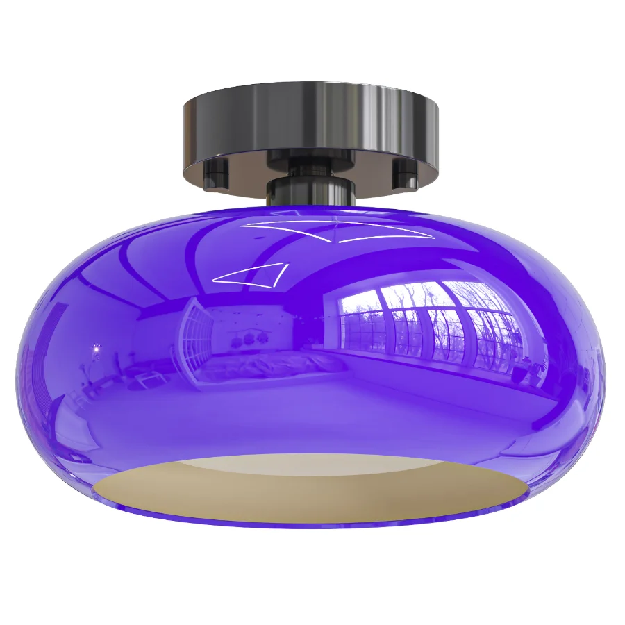 Sanna Glass Ceiling Light Image 3