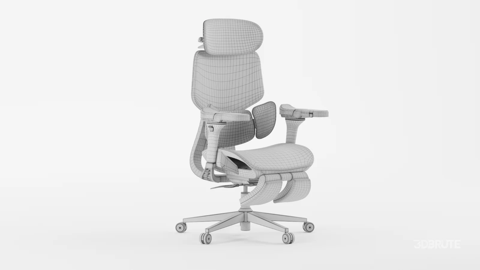 Home Office Desk Chair with Lumbar Support Image 10