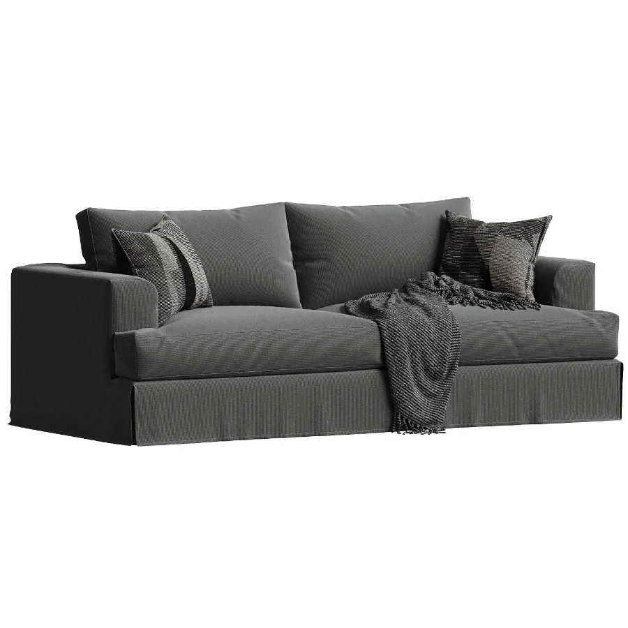 Mcneese 93 Slipcovered Sofa Image 3