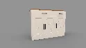 Sideboard Buffet Cabinet with 2 Drawers - Thumbnail 3