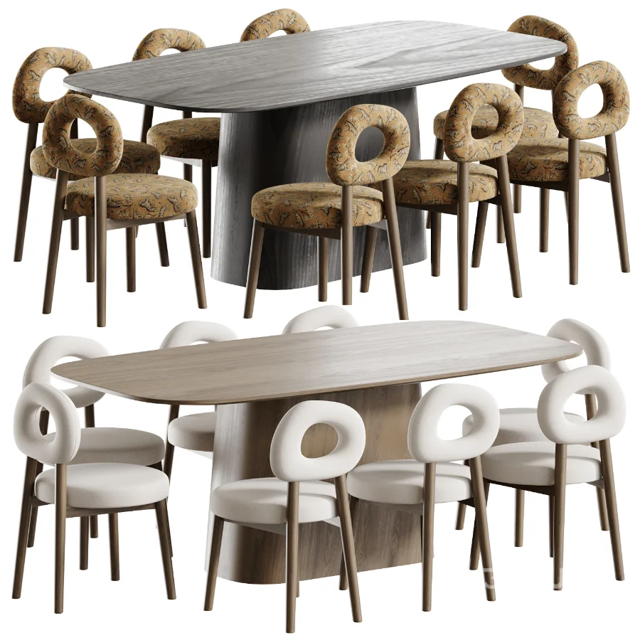 Chair Tobo and Kitchen table Image 1
