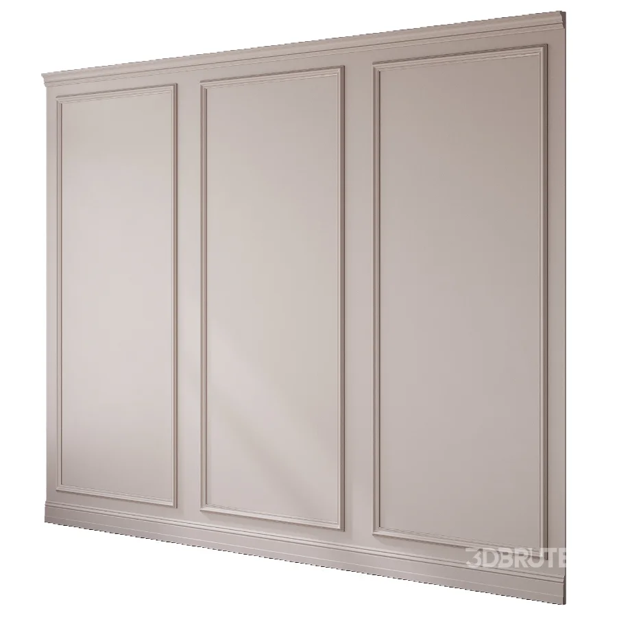 Wall Moulding Panel Image 1