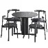 Lunar Chair Trefoil Table - Thumbnail 3