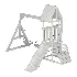 ROBUD Wooden Swing Set with Slide and 2 Swing - Thumbnail 7