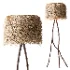 Japandi Fringe Floor Lamp - Thumbnail 1