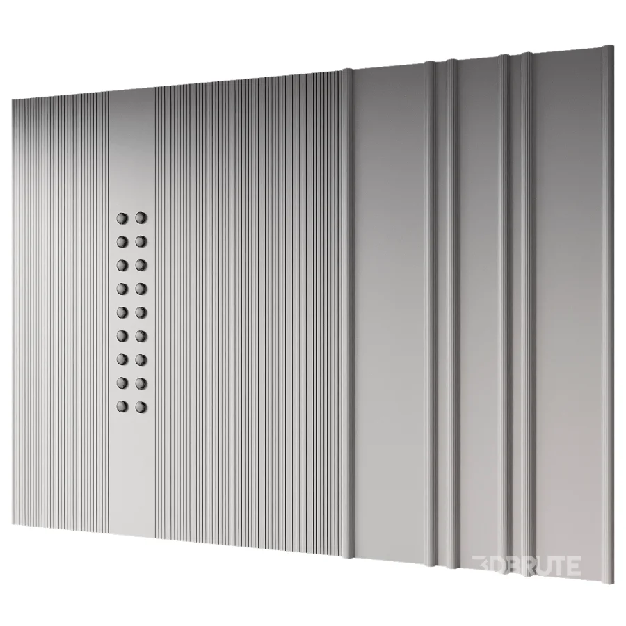 Modern Wooden Wall Panel Image 3