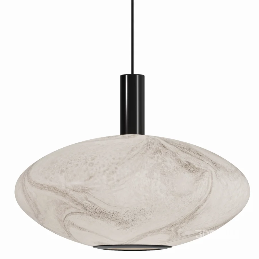 Olev Astrelle Ellix Blown Glass Pendant Lamp Image 1