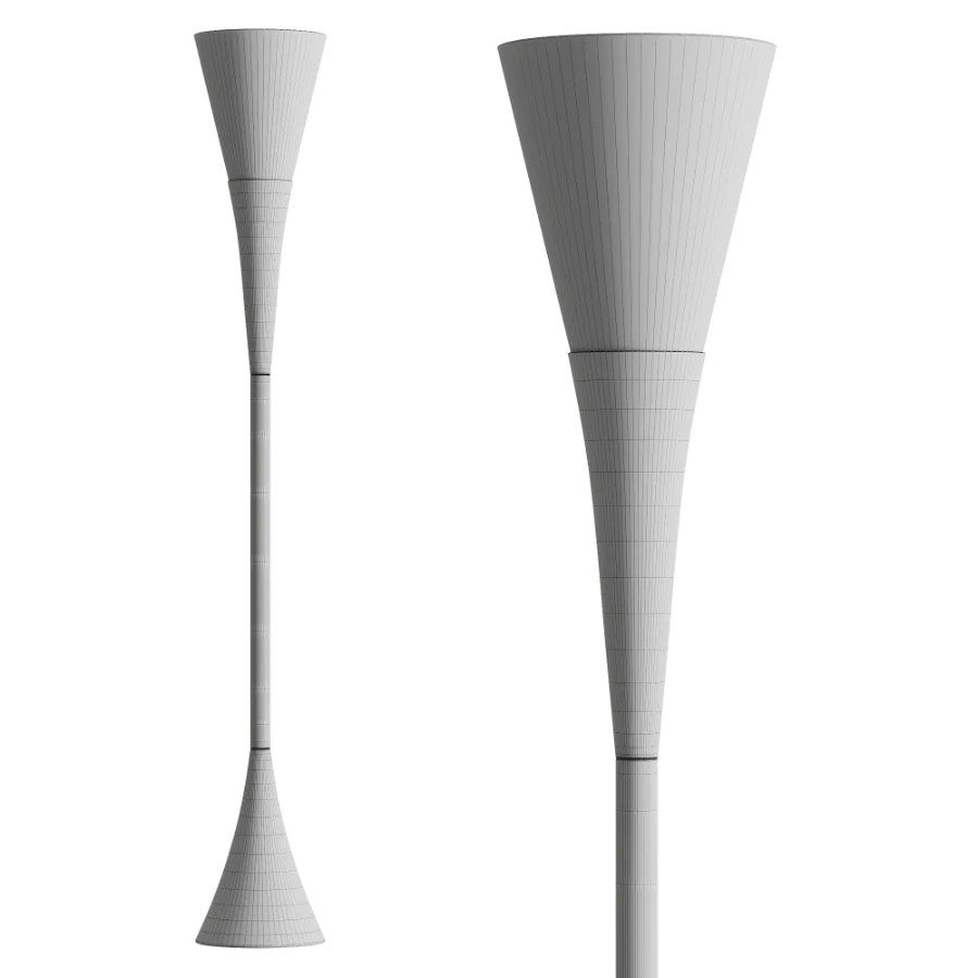 Possini Euro Piazza Torchiere Floor Lamp Image 3