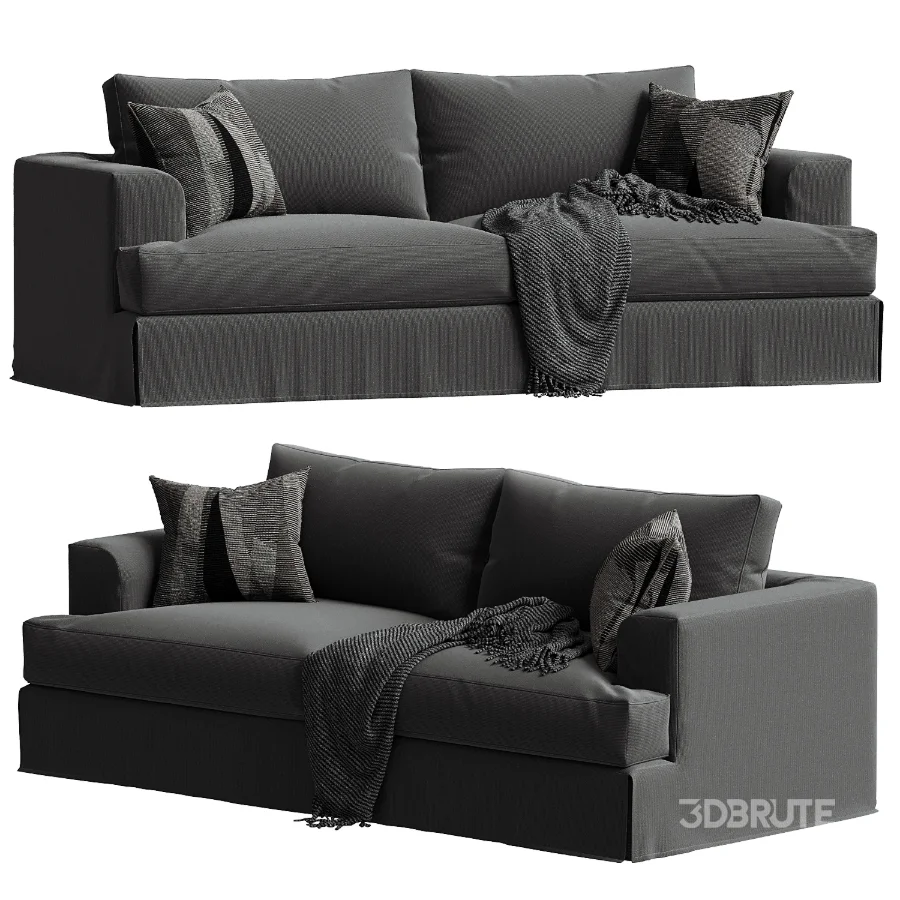 Mcneese 93 Slipcovered Sofa Image 4