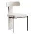 Contemporary Armless Chair with Padded Upholstery - Thumbnail 2