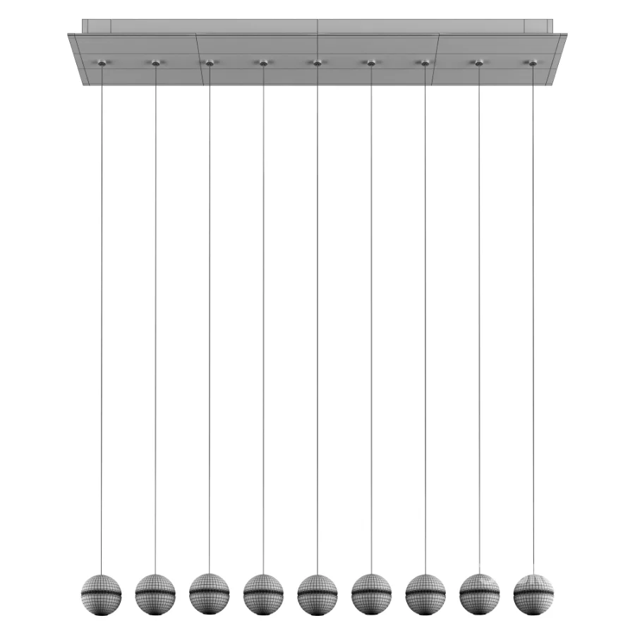 14-9 Linear Pendant Lamp by Bocci Vol 5 Image 7