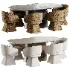 Milan chair and Kitchen table - Thumbnail 1