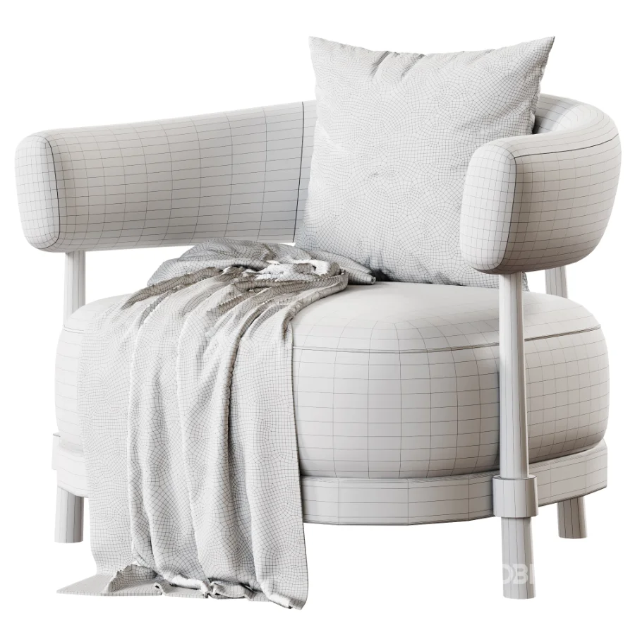 Gum armchair Image 4