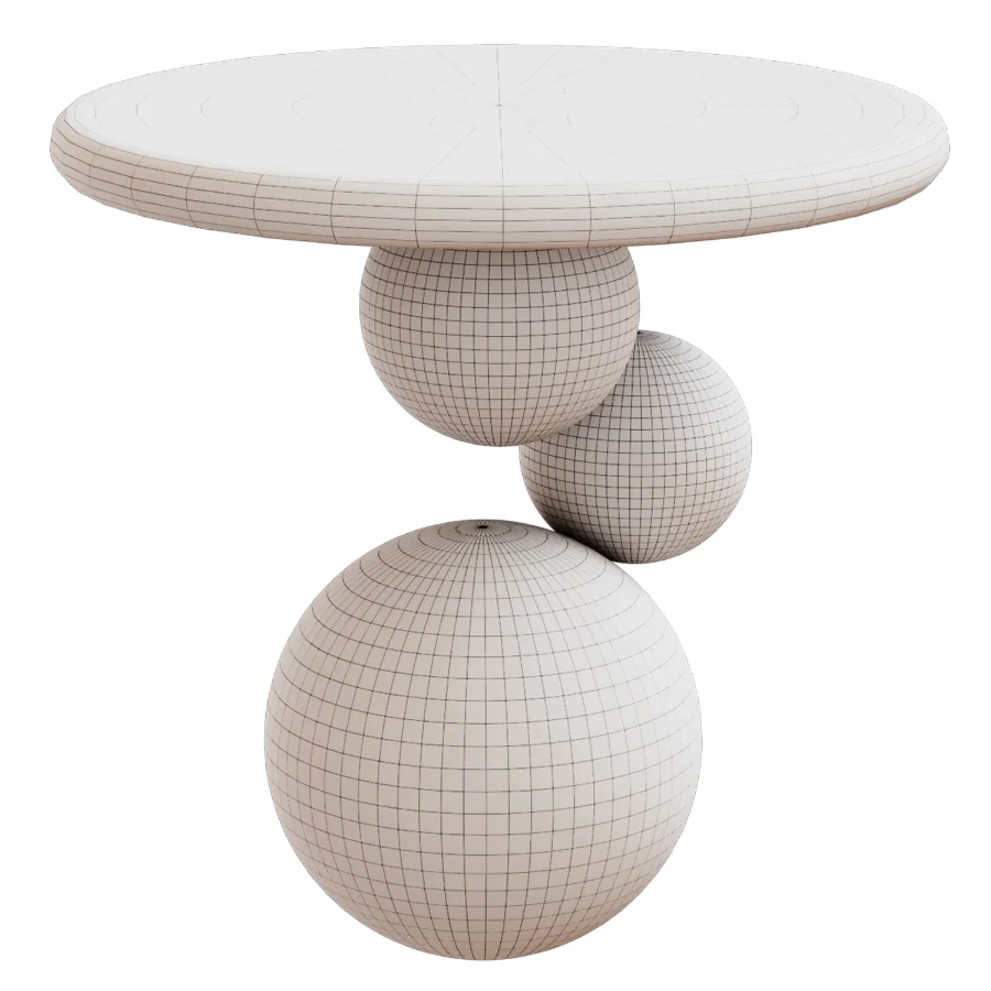 Stone side Table Image 2