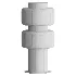Double Alabaster Table Lamp ARCADIA70 Duo - Thumbnail 3
