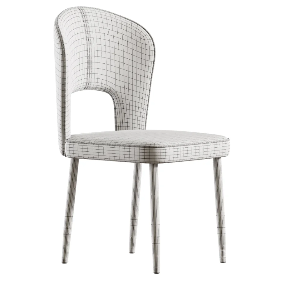 Armless Chair Image 8