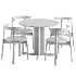 Lunar Chair Trefoil Table - Thumbnail 6