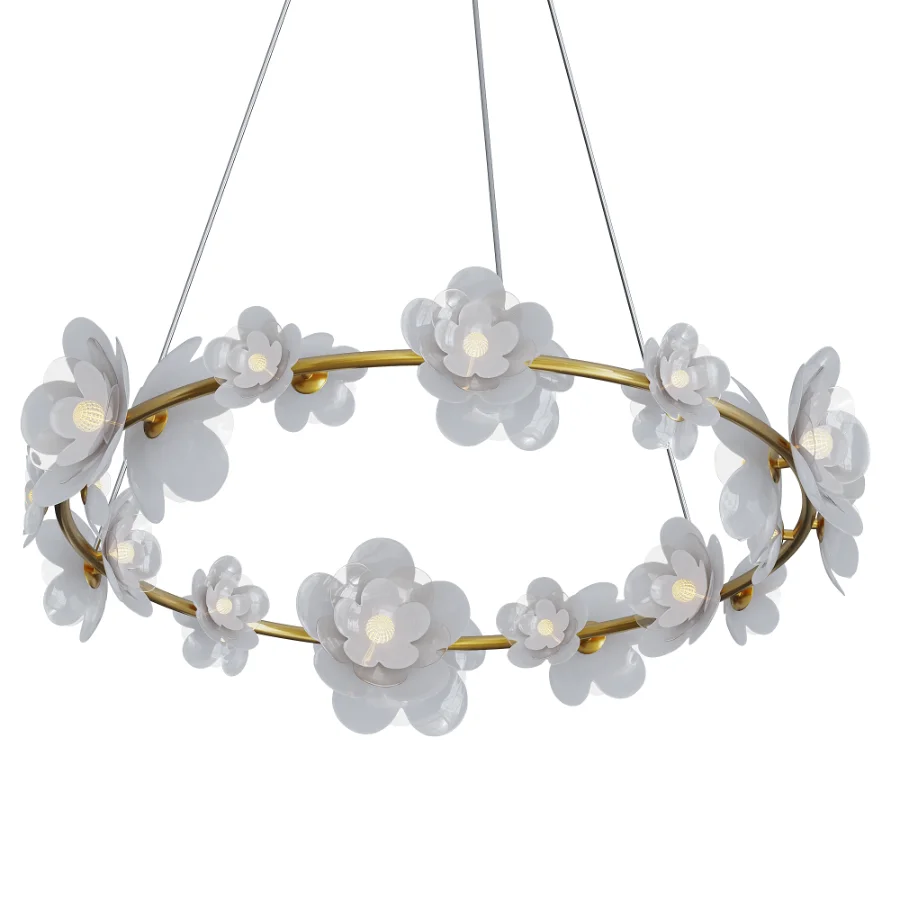 Petaluma 35-inch Ring Chandelier Image 3