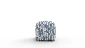 Deco Ottoman Dusty Blue Odalisque - Thumbnail 5