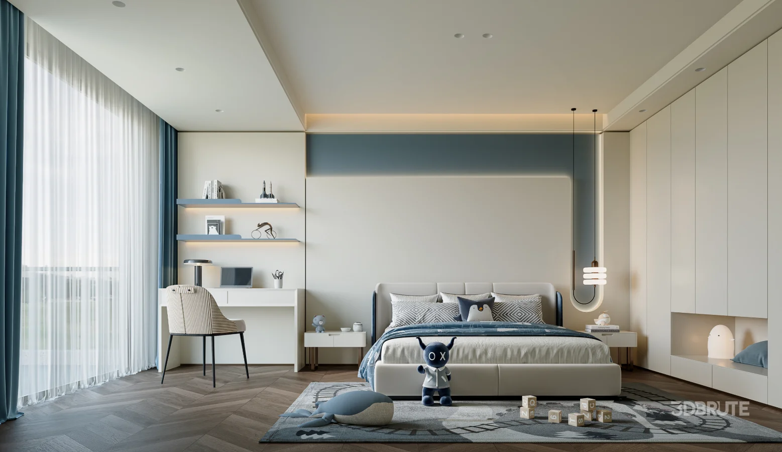 Modern bedroom Image 1