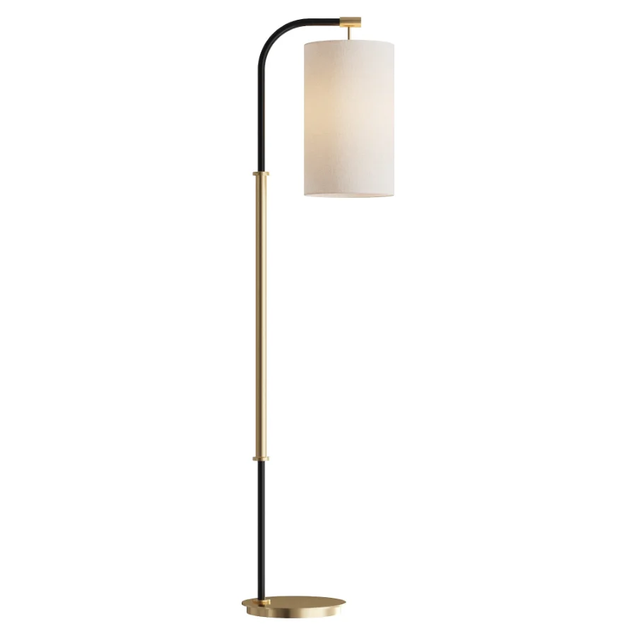Possini Euro Sausalito Downbridge Floor Lamp Image 2